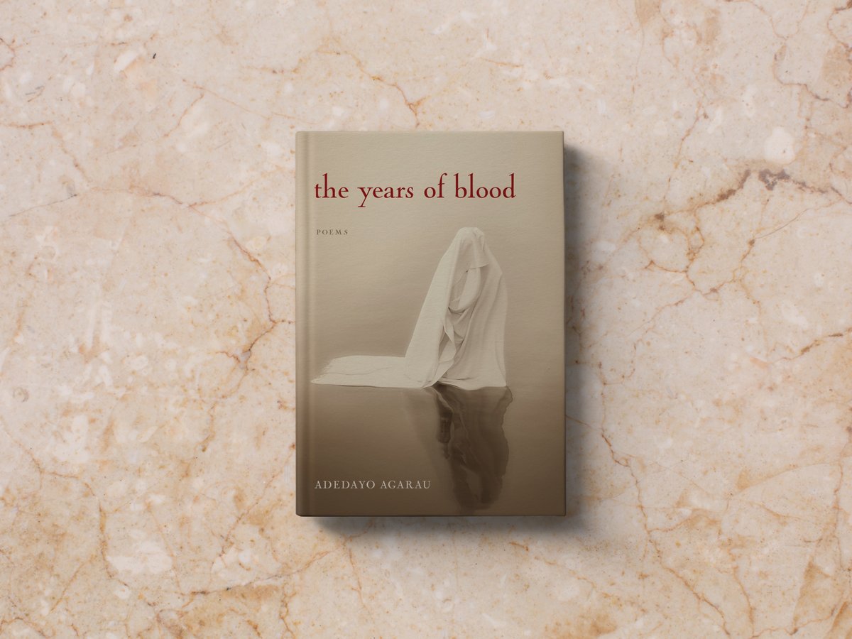 Thrilled to announce that "THE YEARS OF BLOOD," my debut poetry collection, is now available for pre-order. Cover art by the brilliant <a href="/olawaleololade_/">Ololade</a>. Coming September 2, 2025 from <a href="/FordhamPress/">Fordham Press</a>. Grateful to Professor Niyi Osundare, Aracelis Girmay, Remica Bingham-Risher, and