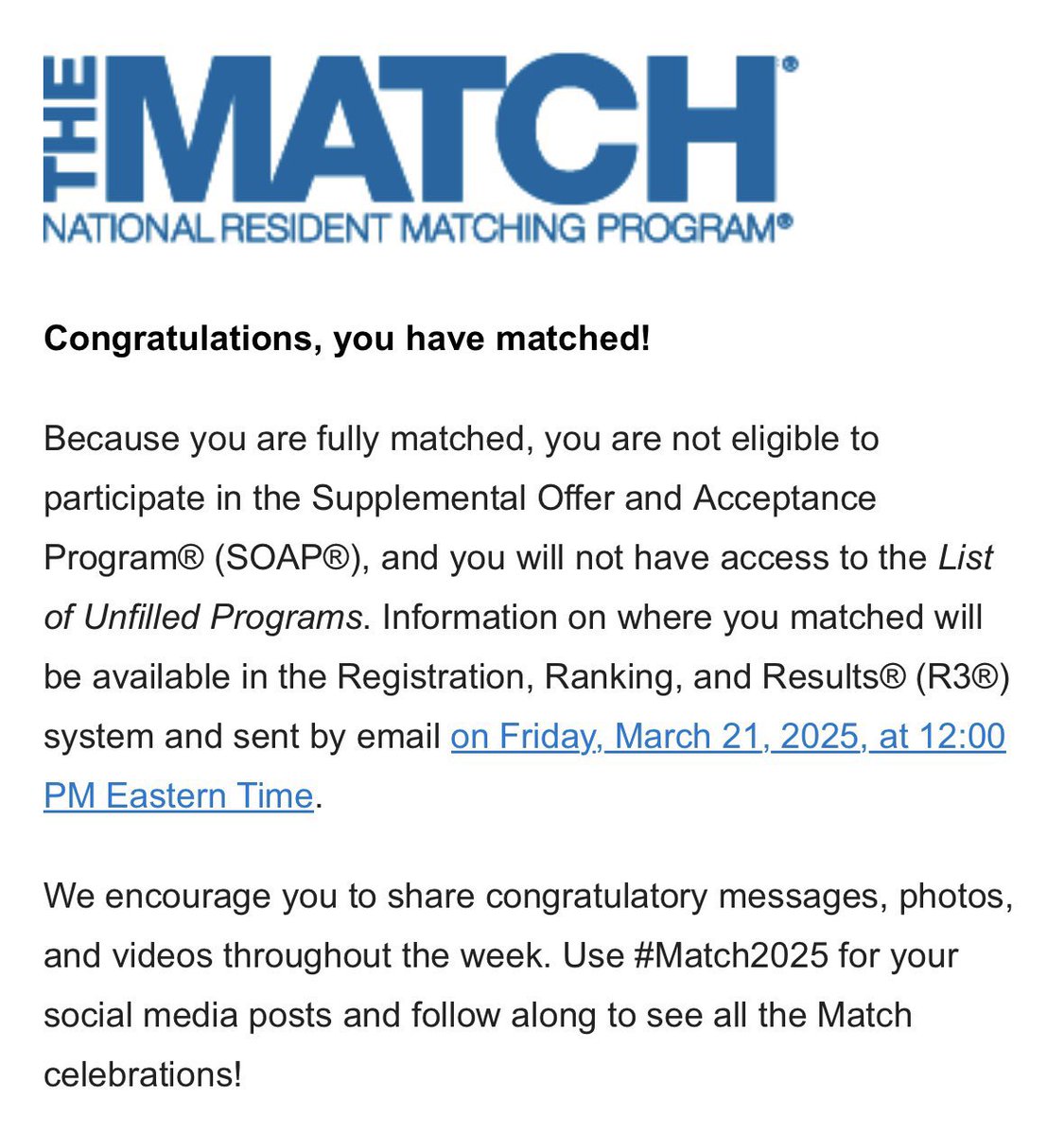 I’m going to be an OB/GYN and the first doctor in my family. Alhamdulillah 😭❤️ #Match2025 #matchday #OBGYN