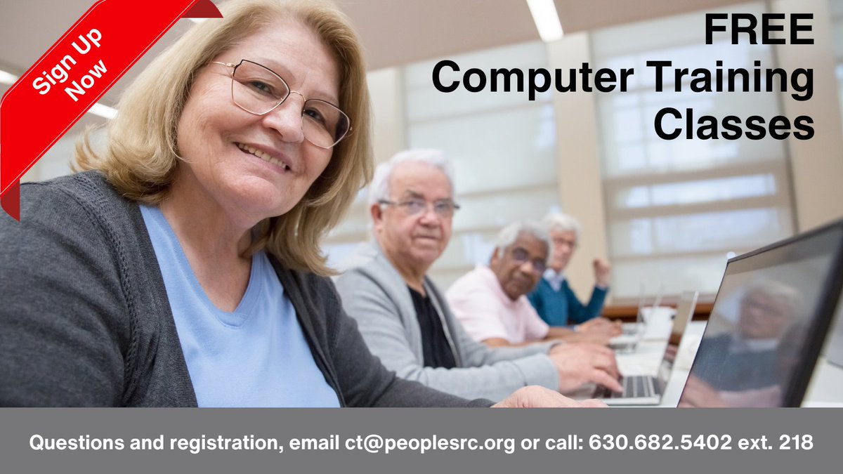 peoplesrc's tweet image. You’re in luck! Registration starts TODAY for PRC’s FREE computer training classes! Intro to Computers, Windows Fundamentals, Microsoft Word and Excel. Click here for information and registration: bit.ly/3DUZIHC. #ComputerTraining #freecomputercourses #NeighborToNeighbor