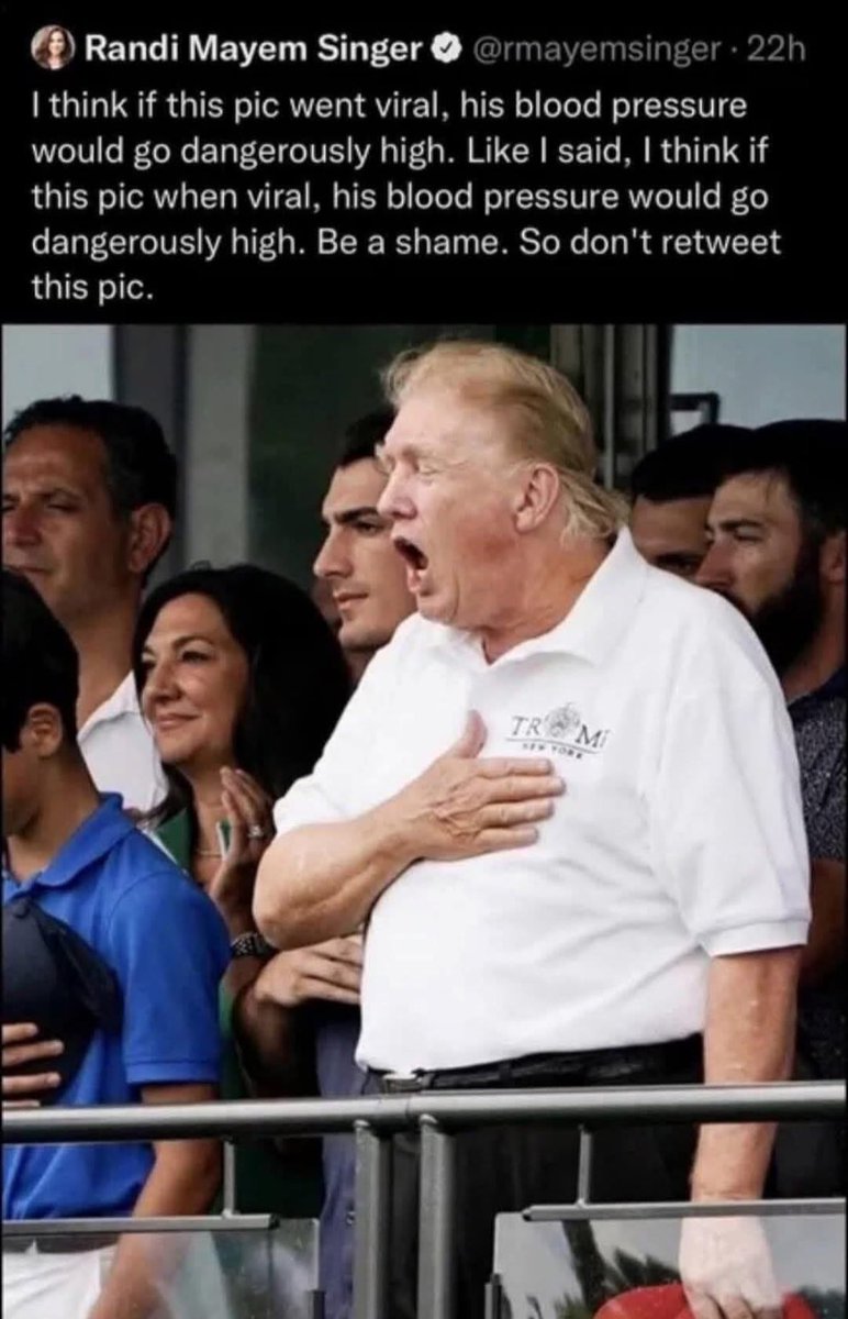 Feel free to share this stunning picture of Felon 47! 😂😂😂