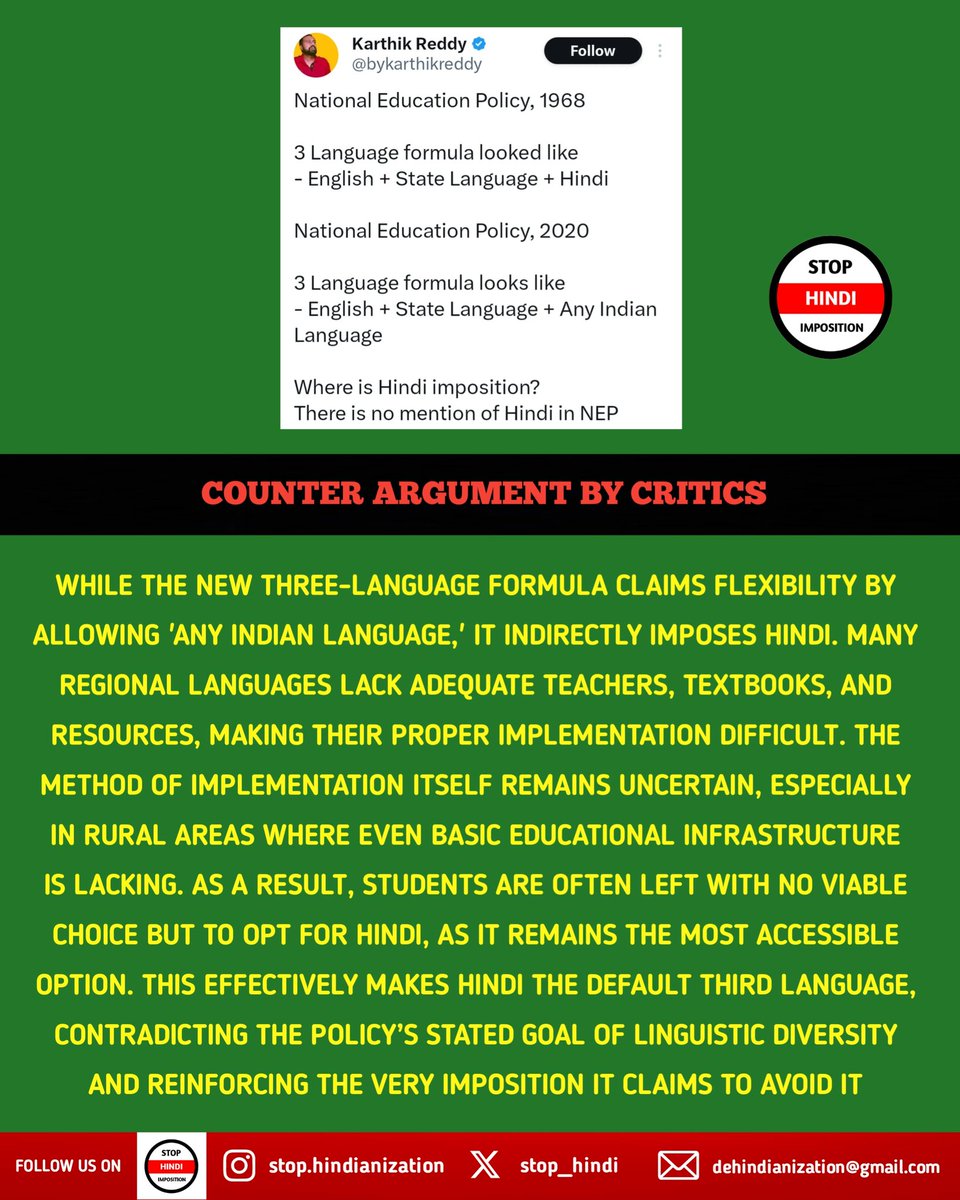 Stop Hindianization tweet media