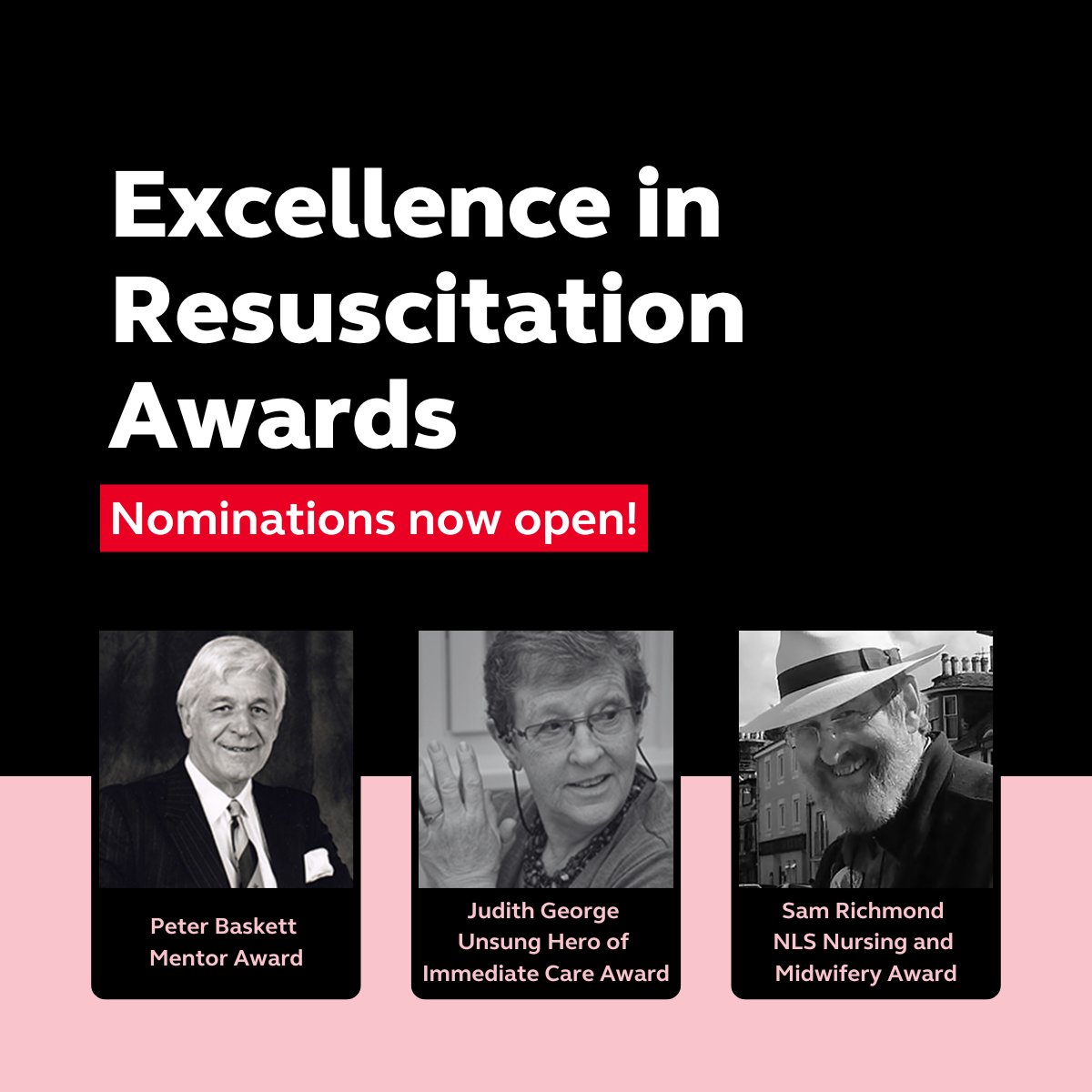 Our Excellence in Resuscitation Awards are back for a second year!

We're celebrating incredible individuals who are making a lasting impact in the resuscitation community.

Do you know someone who deserves recognition? Nominate them by Tuesday 22 April: resus.org.uk/excellence-in-…