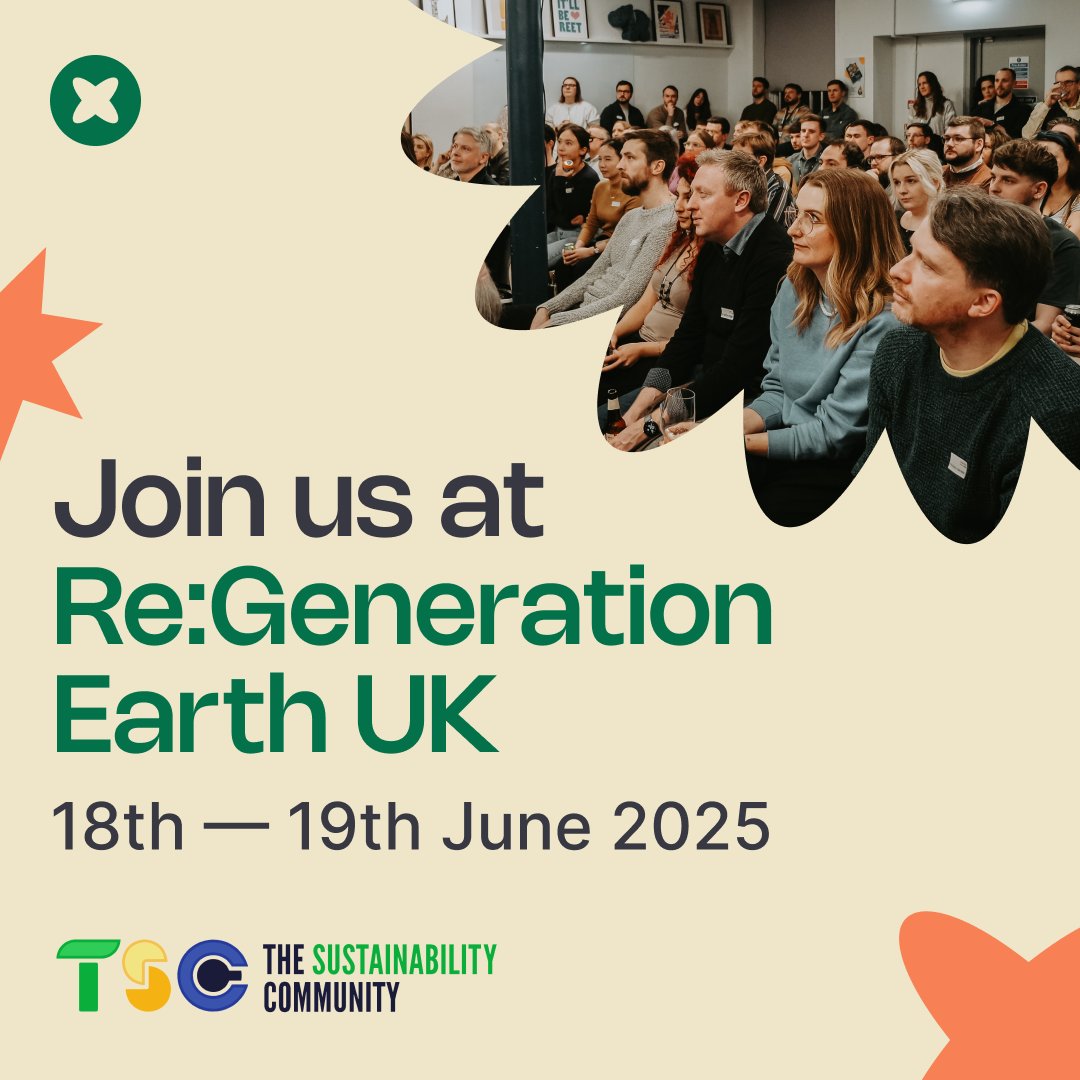 Bringing together leaders from across the public, private and third sector, Re:Generation Earth is the must-attend event for those growing the #greeneconomy. 🌎

📍 The Royal Armouries, Leeds City Centre
Grab a ticket: loom.ly/lOSDZrQ