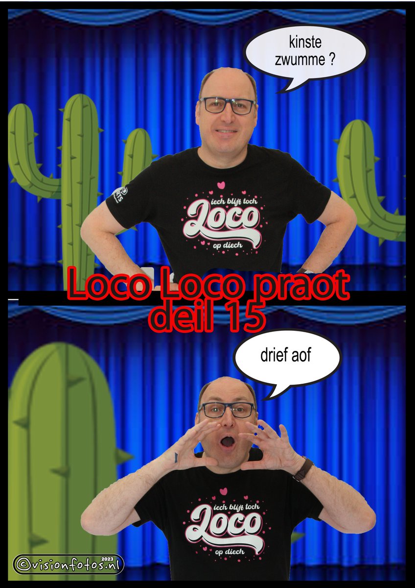 TuinstraJules's tweet image. Locoloco praot deil 15

Wee kin heum neet?
Mister Loco loco.
Opins waor heer daor en dat heet gans Limburg gewete.heum zowwe kinne zien,
Deile maag sjus wie ut métzinge op de feeskes.

#limburg #amie #amby #mestreech #maastricht  #gekkie
#mestreech #jerome #gelissen #visionfotos