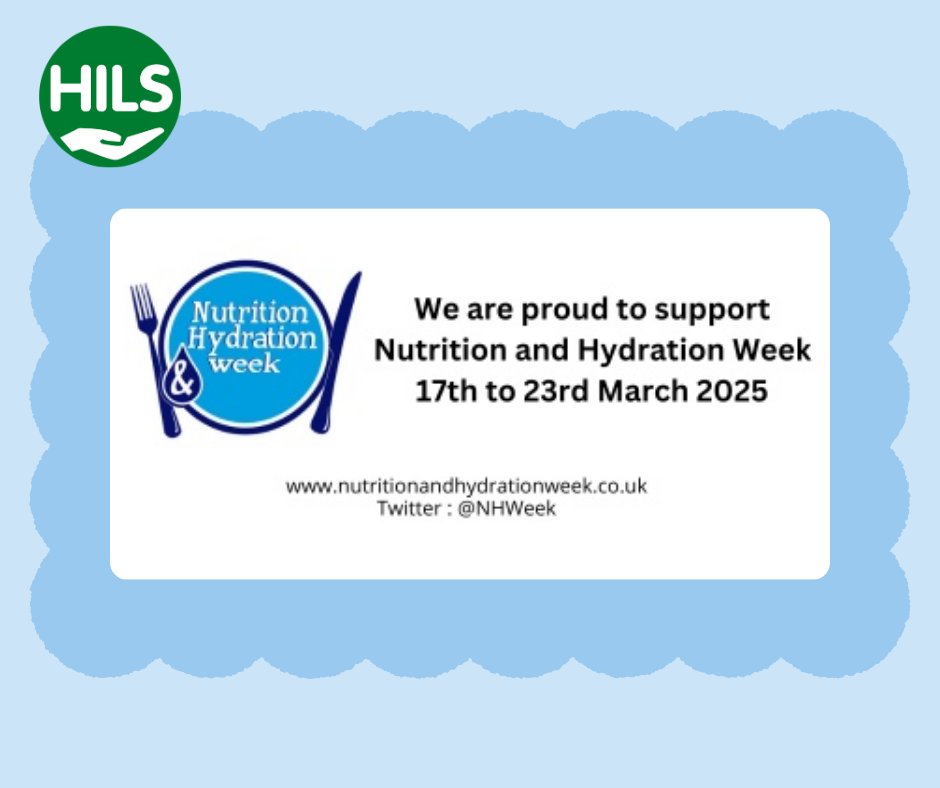 This week, we’re looking at the importance of staying healthy &amp; hydrated for Nutrition &amp; Hydration Week 2025!

We’re getting involved with:
✅ Staff quiz 
✅ Hydration challenge 
✅ Hydration sweets
✅ Smart snacking tips 
✅ …and more!
Join the conversation at  #N&amp;HWeek 💙