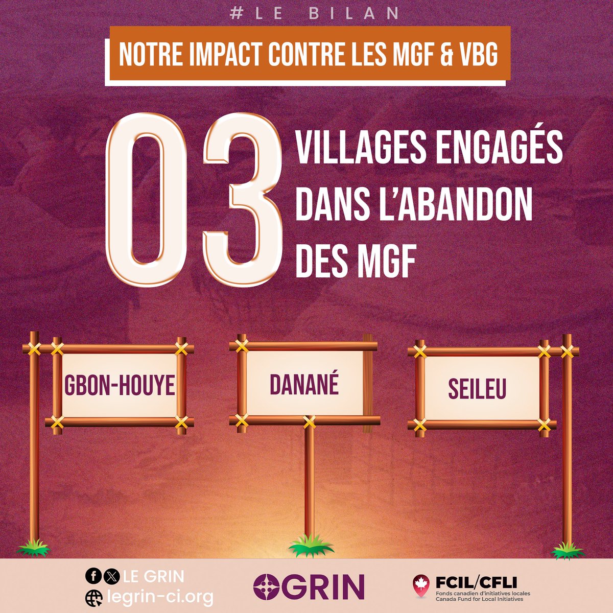 LEGRIN225's tweet image. 🚨 Bonne nouvelle !
Les villages de Gbon-Houye, Gbeunta et Seileu ont décidé de mettre fin aux MGF et de protéger les filles.
✅ Un engagement fort et historique !
📢 Partageons cette avancée pour inspirer d’autres communautés.
#ChangementSocial #Unite2EndFGM #EndFGM #onglegrin