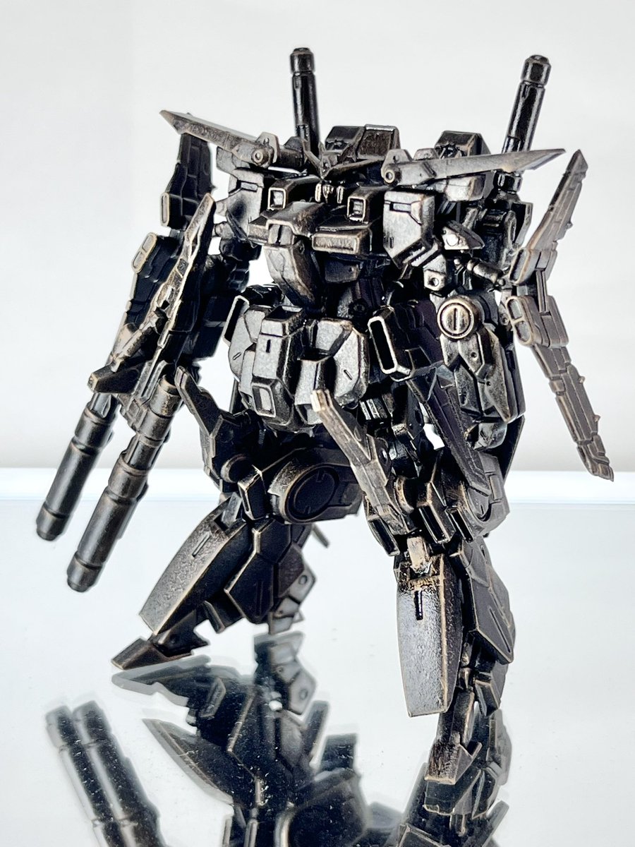 食玩アーティファクト ZZガンダム 完成しました🤗 今回は動画で見つけ