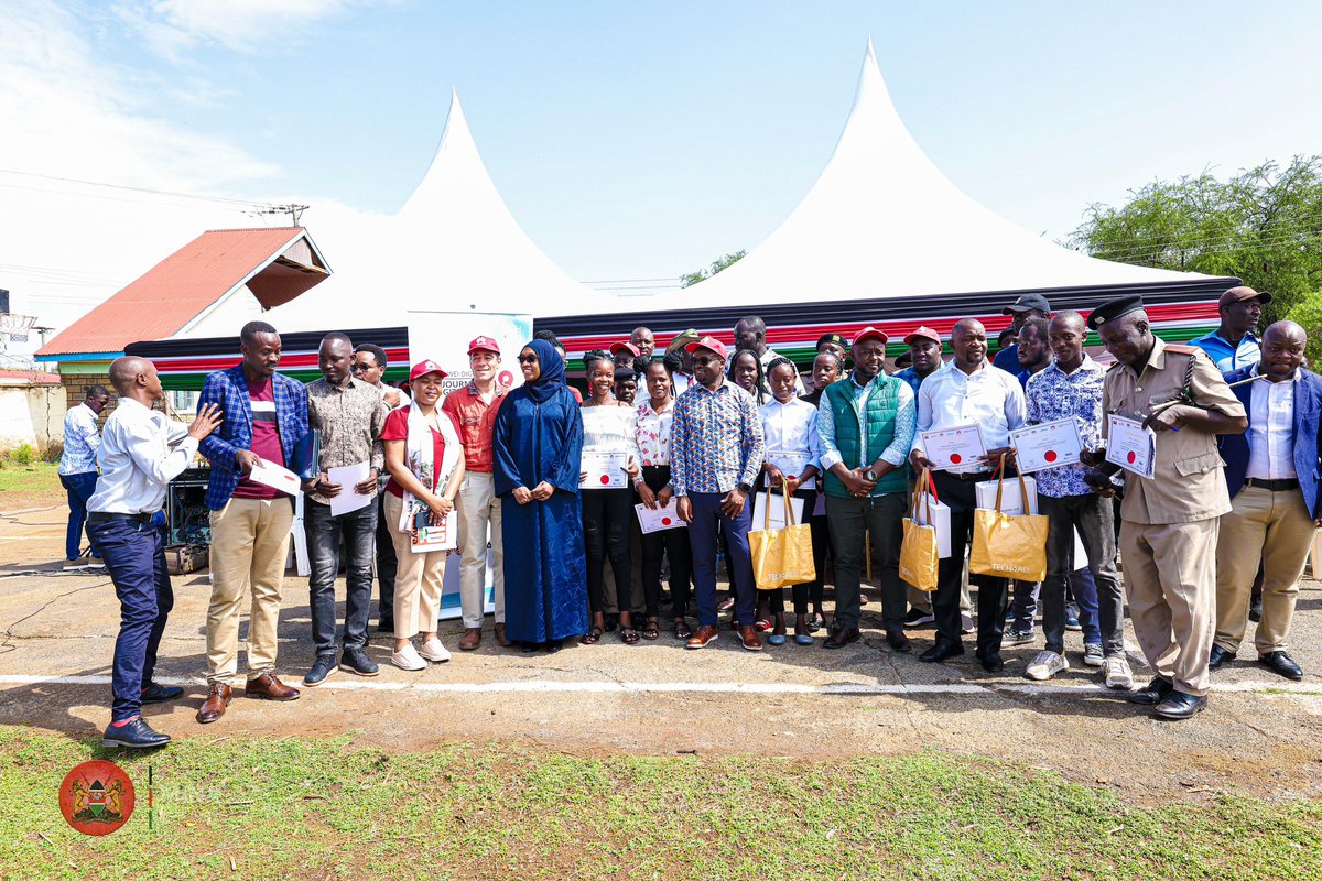 Attended the Huawei Digitruck Graduation Ceremony at Oriwo Boys High School, Homa Bay County, where 290 trainees were awarded certificates of completion.

Since 2019, this initiative has trained over 6,030 youth across 36 counties, equipping them with essential skills in computer