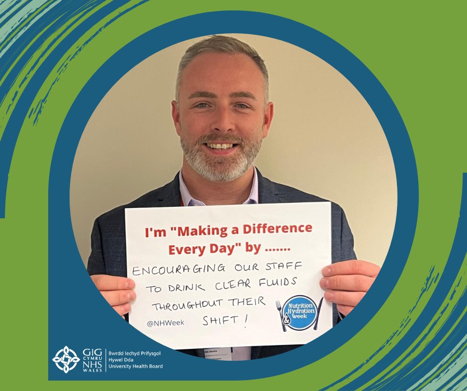 James Servers, our director of therapies and health science, sent us this message to kick off the week.
Welcome to nutrition and hydration week. 
<a href="/NHWeek/">N&H Week</a> #NHWeek

(2/2)