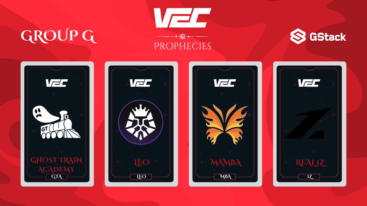 Tonight we will enter the VEC prophecies tournament, where we will first face Real 1z in a BO3!

We are all exicted to play again after some days off and we are thankful for the opportunity from <a href="/VECtournaments/">VEC</a> !