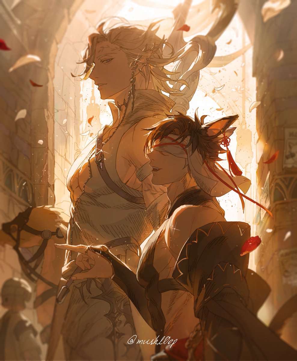 *ffxiv paro
捡到一只流浪猫