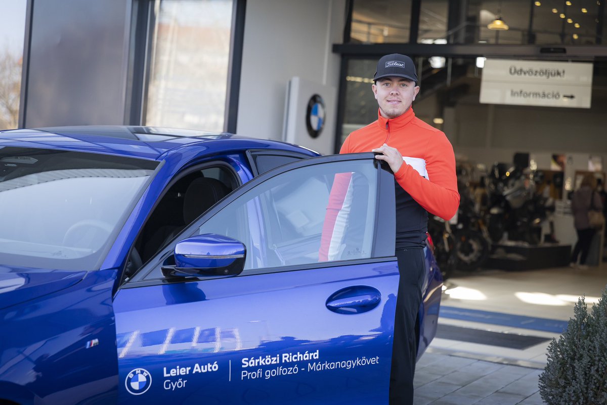 danielfeher's tweet image. A discussion about a golf historical event w/ Brand Ambassador Richard Sarkozi Jr. &amp;amp; @BMW Leier Autó. Tune in to Sport1 Wednesday 19:30 and Sport2 Thursday 12:00.

Photo: Gábor Marcali