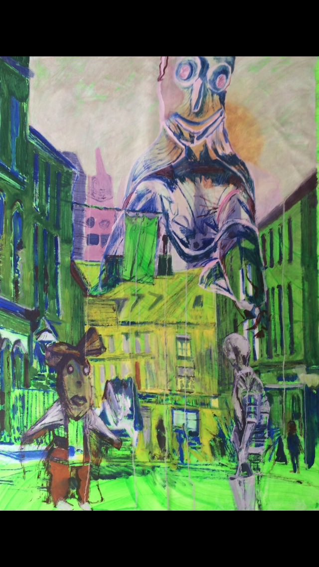 BusherJohn's tweet photo. Lá Fhéile Pádraig Sona Dhaoibh.. ☘️ 🇮🇪

#láfhéilepádraigsonadhaoibh #contemporaryart #contemporarypainting #figurative #perception #body #kunst #studio #atelier #studiolife #wexford #ireland #éire  #anationoneceagain https://t.co/OHNE55ZRA1