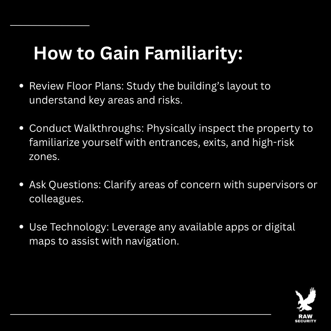 irawsecurity's tweet image. Knowing the property layout is key to effective security! Spot vulnerabilities, patrol efficiently, and respond to emergencies with confidence. #SecurityAwareness #RawSecurity #StaySafe