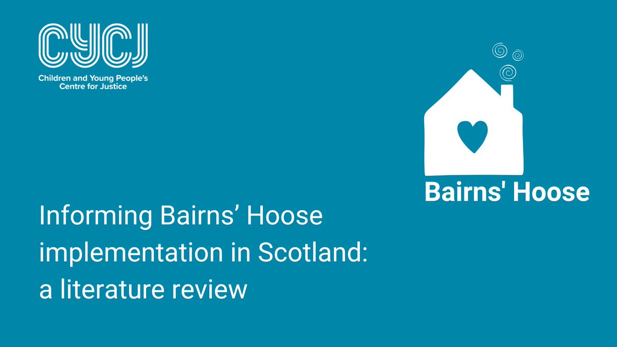 CYCJ Scotland (@cycjscotland) on Twitter photo In case you missed it - we recently published a literature review, aiming to assist those interested in developing Bairns' Hoose in Scotland and beyond.
Written by Marianiki Vlachou, Viki Sebhelyi, and <a href="/AddyAdelaine/">Dr Addy Adelaine</a> , this review draws on international insights and good In case you missed it - we recently published a literature review, aiming to assist those interested in developing Bairns' Hoose in Scotland and beyond.
Written by Marianiki Vlachou, Viki Sebhelyi, and <a href="/AddyAdelaine/">Dr Addy Adelaine</a> , this review draws on international insights and good