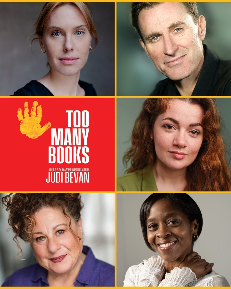 ✨ THAT’S A WRAP! ✨
After an incredible run, Too Many Books has taken its final bow <a href="/GatehouseLondon/">Upstairs At The Gatehouse</a>. A huge thank you to our amazing cast, creative team, &amp; every audience member who joined us on this journey. Your support &amp; conversations have made this experience truly special.