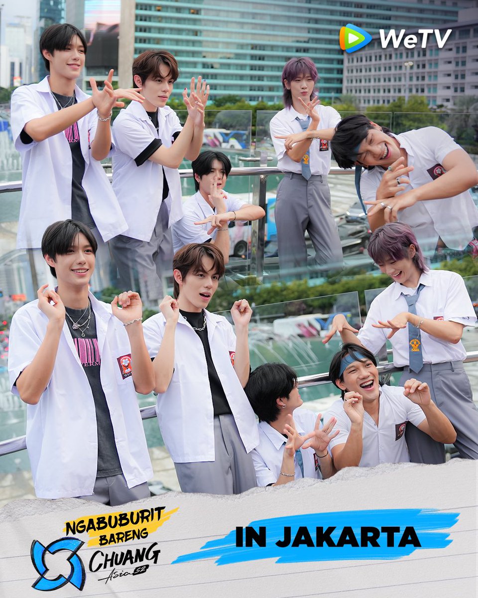 WeTVIndonesia's tweet photo. SIAP SALAH KETUA🙏 

#CHUANGAsia #CHUANGAsiaS2 #BIANURA #OMAR #HUYETAO #YUCHEN #DORN https://t.co/TShnkrrhh3