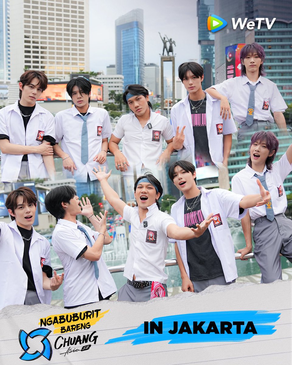 WeTVIndonesia's tweet photo. SIAP SALAH KETUA🙏 

#CHUANGAsia #CHUANGAsiaS2 #BIANURA #OMAR #HUYETAO #YUCHEN #DORN https://t.co/TShnkrrhh3