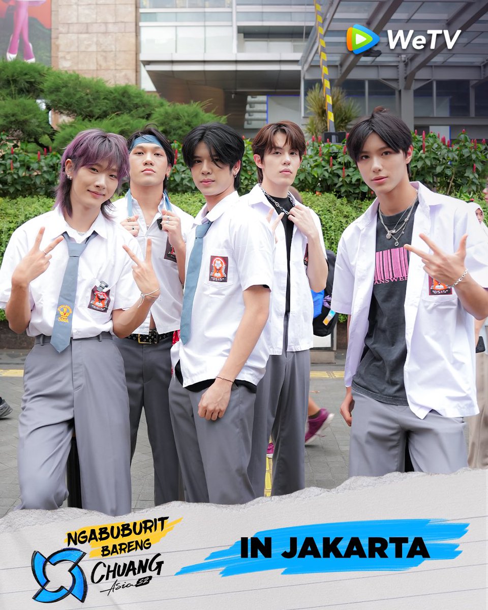 WeTVIndonesia's tweet photo. SIAP SALAH KETUA🙏 

#CHUANGAsia #CHUANGAsiaS2 #BIANURA #OMAR #HUYETAO #YUCHEN #DORN https://t.co/TShnkrrhh3