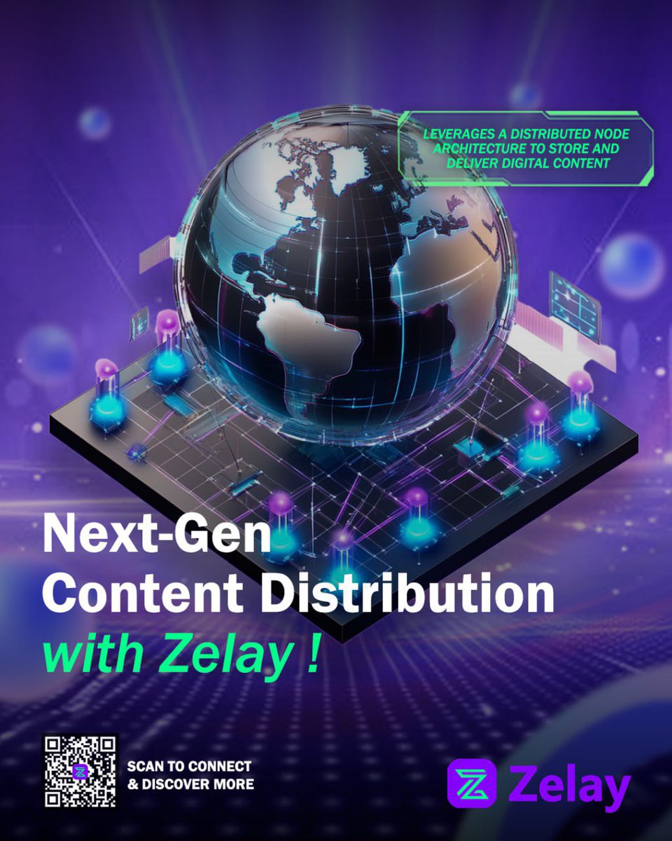 Webmaker623474's tweet photo. Say goodbye to centralized control and hello to a decentralized internet with Zelay! 🚀 This innovative technology is reshaping the way we store and transmit digital content. #ZelayNetwork #DecentralizedInternet #Web3 https://t.co/r9HeH9cWFE