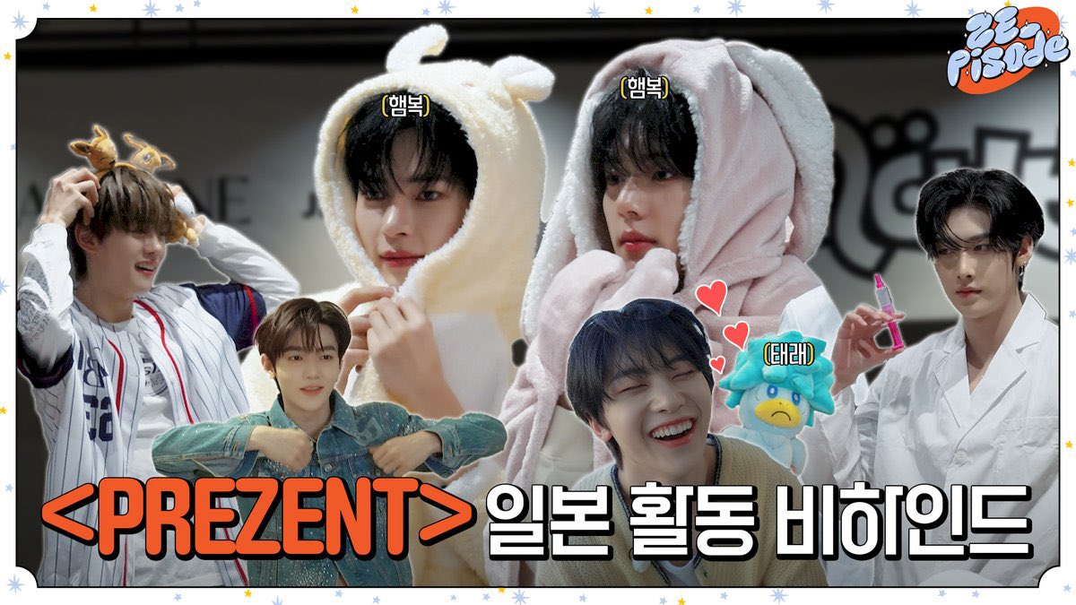 [ 🎥 ] [ZE_pisode] ZEROBASEONE (제로베이스원) Japan 1st EP 『PREZENT』 Music Show &amp; Fan Sign Event Behind

🔗: youtu.be/hTBi0WdLvds

#ZB1 #ZEROBASEONE 
#제로베이스원 <a href="/ZB1_official/">ZEROBASEONE</a>