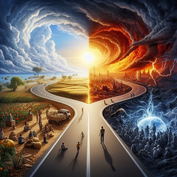 laitman's tweet photo. What Are the Most Significant Challenges Humanity Will Face in the Next 50 Years?

Scientists predict that in the coming 50 to 100 years, humanity will face major challenges, such as:

•Genetic modification: By 2050, advances in genetic engineering may allow people to enhance themselves and their children in ways previously only imagined in science fiction. 
(Source https://t.co/0vegKmxJ2A )

•Aging population: The number of centenarians is expected to increase more than 50 times by 2100, from 500,000 today to over 26 million. This will create challenges in elderly care and potentially influence immigration policies. 
(Source  https://t.co/jZ4PPYx2gV )

•Disappearing cities: Rising sea levels due to climate change may lead to the loss of parts of coastal cities. By 2050, US coastlines could see sea levels rise by up to 30 centimeters (12 inches). 
(Source https://t.co/fzCMNpaFc3 )

•Natural resource depletion: By 2050, there will be increased pressure on natural resources due to population growth, with a projected 54% increase in global food demand and 56% increase in energy demand. 
(Source  https://t.co/JRWxyXnOju )

•Climate change: Under a business-as-usual scenario, global temperature could increase by 3.2°C by 2050, leading to worsened air pollution affecting 4.9 billion more people and greater water stress affecting 2.75 billion people. 
(Source  https://t.co/JRWxyXnOju )

However, none of this will happen the way people imagine. Our current development leads us straight into a dead end. It might seem like we can tackle these problems by populating planets and transforming deserts, among other apparent solutions. We can build, destroy, or revolutionize the world, but the human ego will not let us do any of it in a way that will ultimately benefit humanity.

Instead, our egoism—the desire to enjoy at others' expense—will make life unbearable. It will lead to endless conflict, between family members, parents and children, neighbors, cities, and nations. It does not matter where or over what, we will be unable to get along. Eventually, it will become so extreme that we will be running through deserted streets just to buy bread, armed and desperate. This is where egoism will lead us.

No invention will save us. We will use every technological breakthrough to dominate, exploit, and suppress others. We can see this today with our technological advancements. What do we really use them for? To manipulate, profit, and control.

So instead of chasing empty dreams, we would be wiser to ask the real question: What is preventing us from being genuinely happy?

Happiness is not about colonizing lifeless planets, building driverless cars, or extending life to 200 years. 70 or 80 years is enough if they are lived meaningfully. It is not about how long we live but how we live. Death is inevitable and trying to push it further away is a meaningless pursuit.

What we really need is to achieve a sense of eternity and perfection while still alive in this world. That is the real solution, and not to get lost in egoistic distractions that will ultimately drive everything into ruin.

Can we say that we are happier today than people were 50 years ago? They did not have the electronic gadgets we do now, yet that did not make them any less happy. In fact, many studies show that people are more depressed, lonely, anxious, and stressed today, struggling more than ever before.

Today, people seek ways to escape reality, whether through substances, distractions, or an endless stream of entertainment. If someone lived for 200 years under these conditions, what would they do with their extra time? Spend 100 of those years in a narcotic dream?

We need to create a good life here and now, and the solution is simple: to develop positive and kind relationships. If we fail to establish this upgrade of human relations, we are headed straight for disaster.

People talk about #Armageddon, but do they even know what it means? It comes from the name of a small mountain in Israel, Har Megiddo, where battles took place thousands of years ago. Since then, the term has become a symbol for the end of the world. We do not, however, have to wait for such a catastrophe. We can choose not to push ourselves to extreme suffering. We can make life peaceful, good, and fulfilling, not in 50 years, but today.

Most importantly, through the #Wisdom  of Kabbalah, we can begin to feel the next stage of existence, the upper world, the transition from one state to another, from one cycle of #life  to the next. This is within our reach. I truly wish for everyone to discover this eternal state of growth and fulfillment, and to do so sooner rather than later, sparing ourselves much suffering in the process.
#sustainable  #future