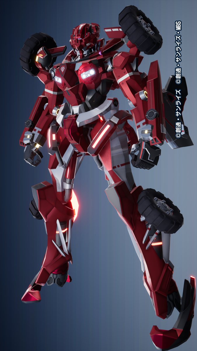 konoka53093311's tweet photo. GQuuuuuuX Red Formula
コンテスト用に作った機体だけど
かなり満足のいく出来だと自負したい
モチーフは赤いスーパーカー

個人的に気に入ってるのがバックパック
シルバーのメタリック表現最高！ってなってる

 #ガンダムブレイカー4 
 #ガンブレ4 https://t.co/lw88o2h9JS