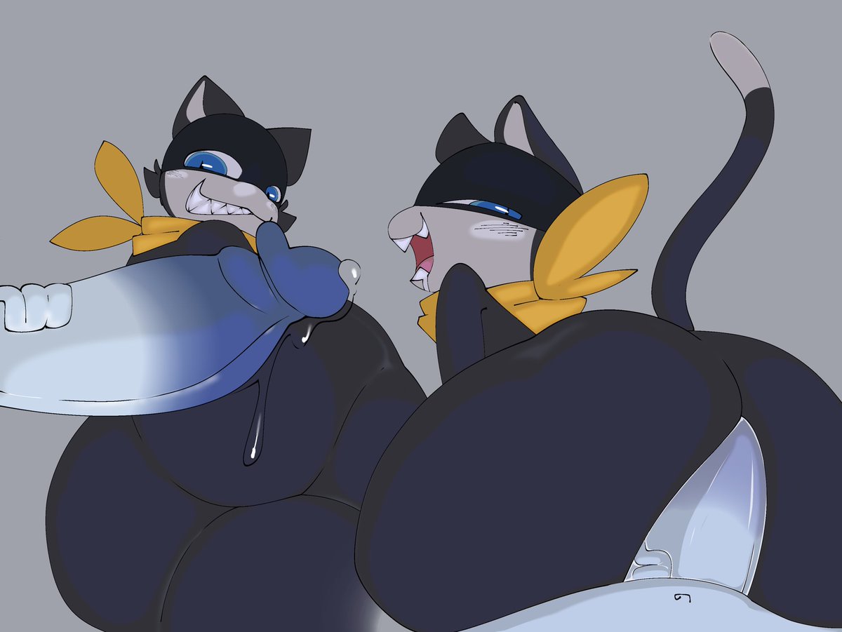 Morgana! 🥈
#Persona5 #persona #furry #nsfw