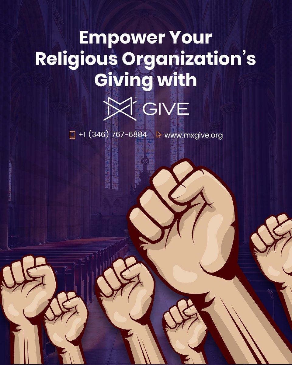 MX GIVE is the trusted partner for religious organizations, making online fundraising &amp; recurring donations effortless. Empower donors, build a giving community &amp; manage donations with ease. Join faith-driven organizations making a difference! mxgive.org

 #MXGIVE