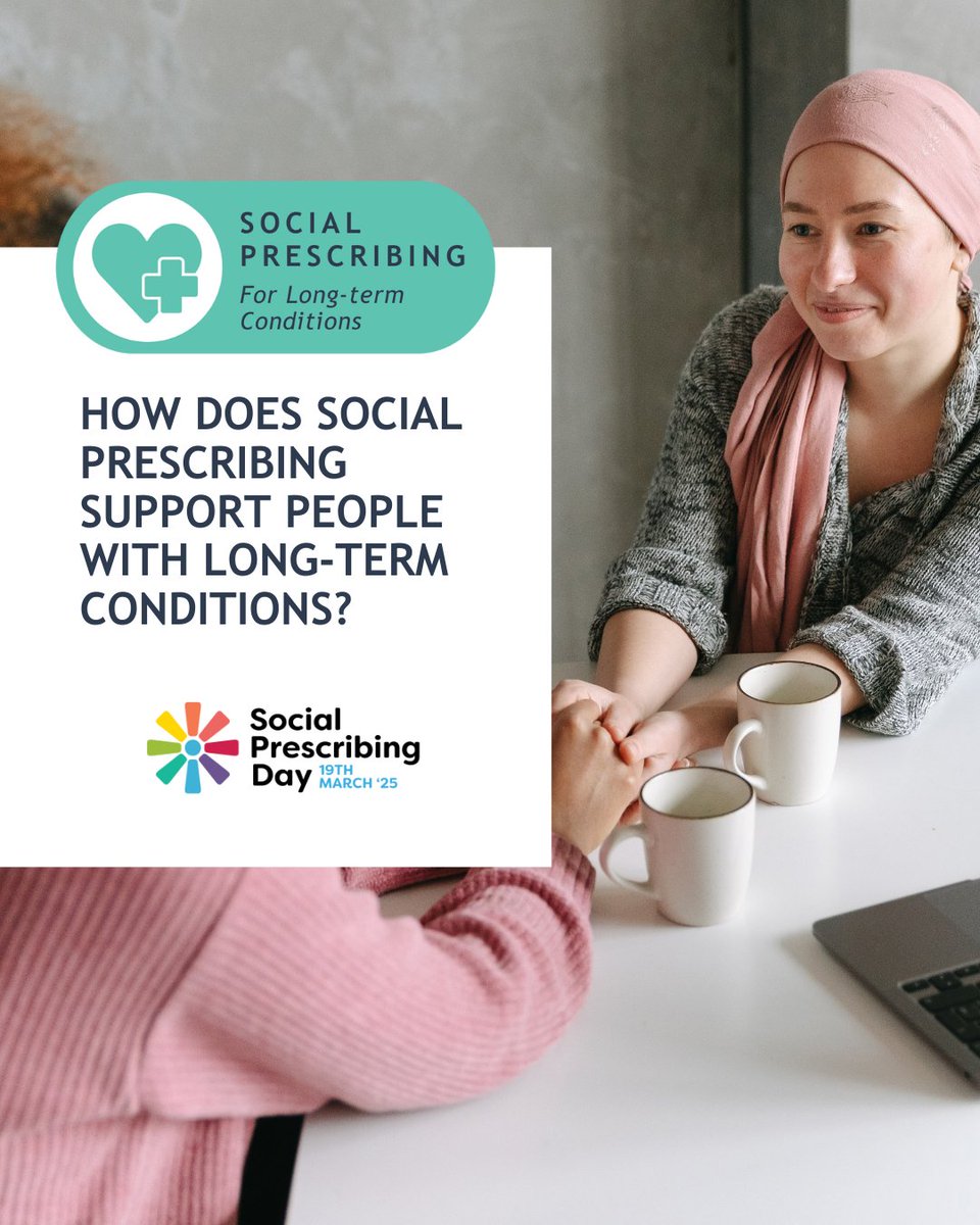 Social prescribing is an increasingly established approach in primary care for supporting people struggling with things like loneliness, isolation, or other complex long-term conditions. 

Read more here: ow.ly/1QHi50ViU2H 

#SocialPrescribingDay