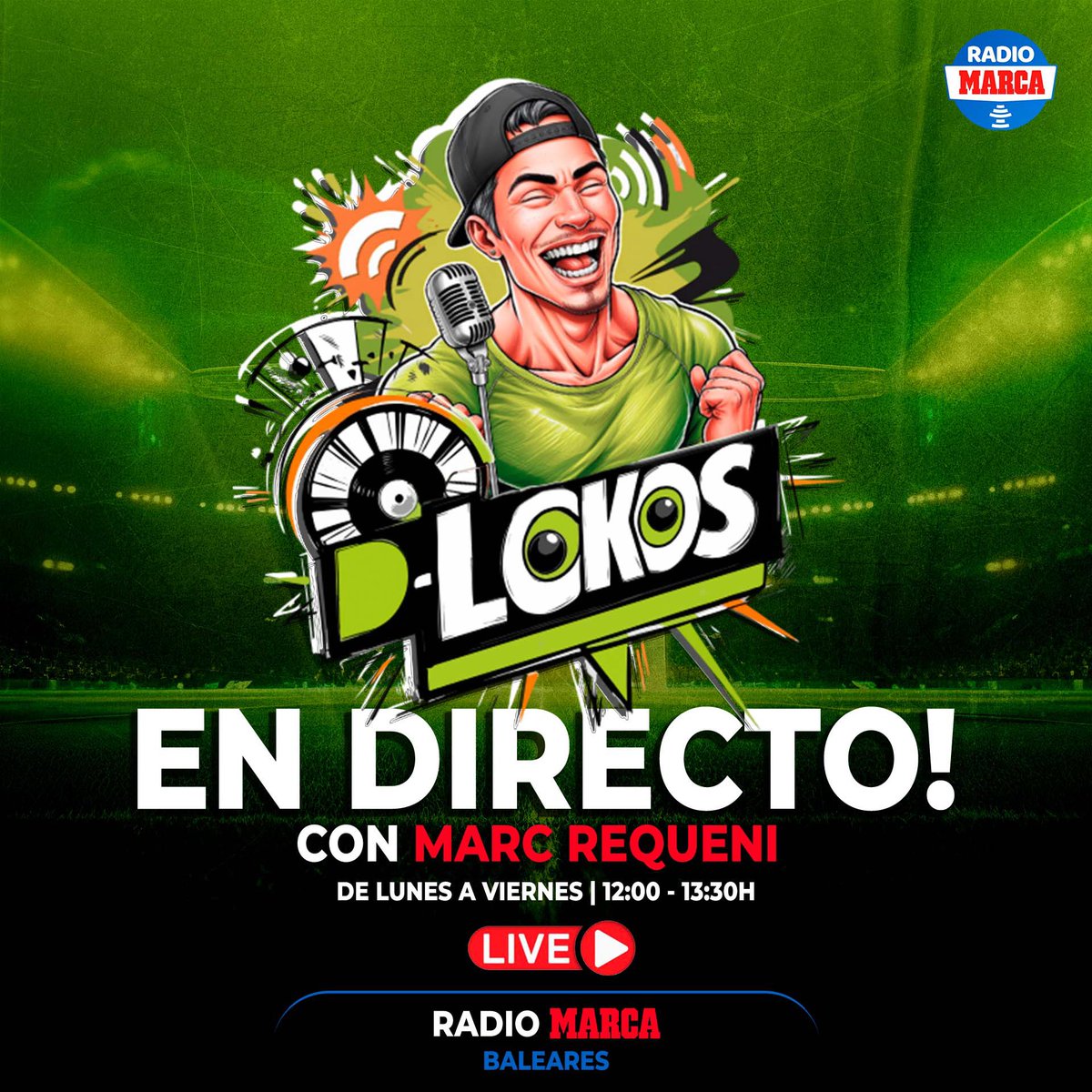 ❤️‍🔥 Mallorquinista, ¿estás ilusionado con poder ir a Europa?

🤪 Lo analizamos desde las 12:00 horas en #DLokos con <a href="/mrequeni15/">Marc Requeni</a> 

🎙️ Hoy con @SebastiaAdrover, <a href="/pascuribot14/">Pascu Ribot</a>… 

❗️ La polémica arbitral, con <a href="/PavelFdez/">Pável Fernández</a> 

📲 Envía tu opinión al 617 02 04 92

📻 91.6 Mallorca | 102.1