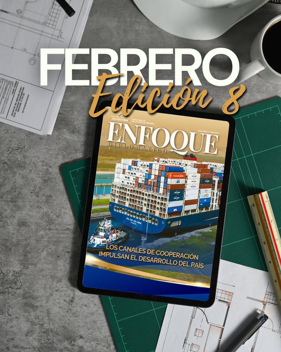 ¡Ya está disponible la 8va edición de nuestra revista Enfoque Diplomático! 🌍 En esta edición, exploramos cómo los canales de cooperación están impulsando el desarrollo de nuestro país. ¡No te la pierdas!
💻Descúbrela aquí: mire.gob.pa/enfoque-1-8/