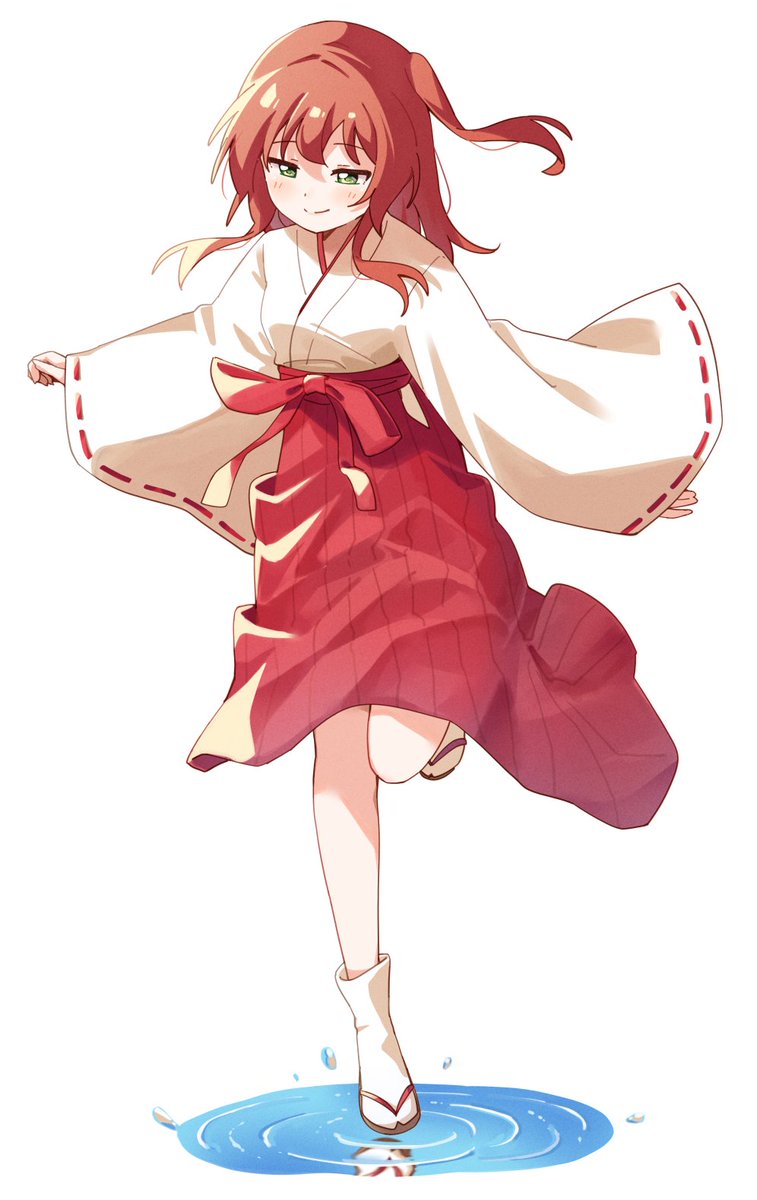 喜多郁代 「巫女喜多ちゃん 」|はる🌸のイラスト