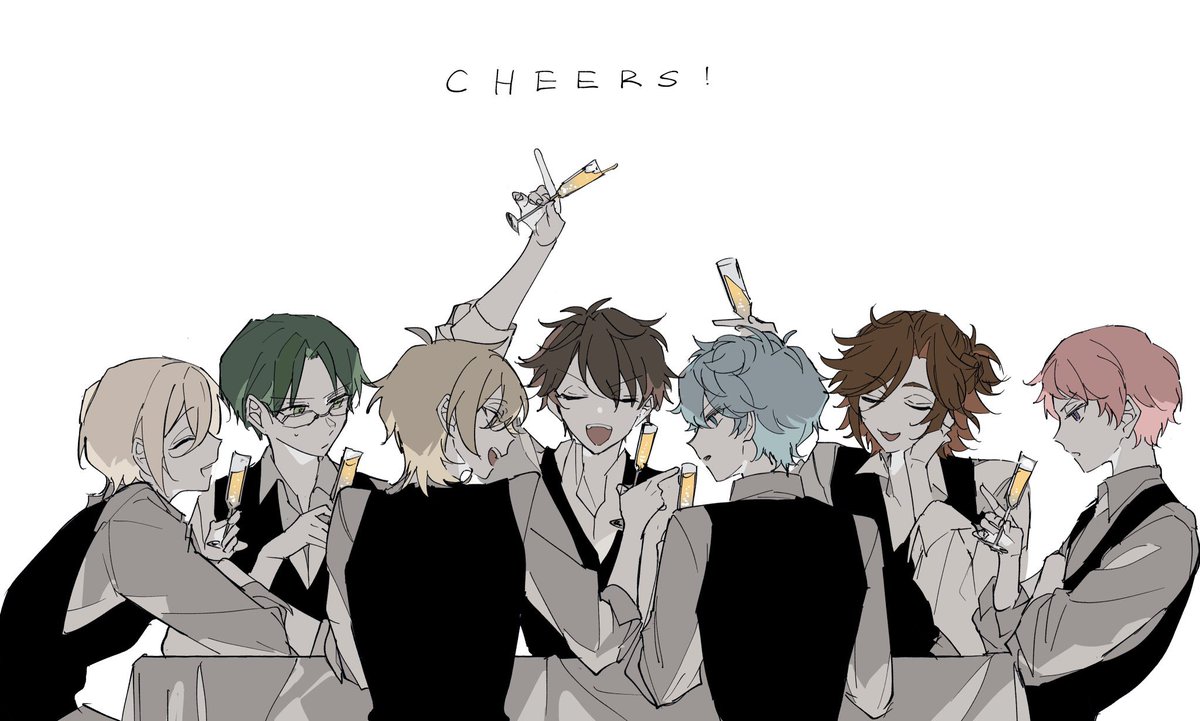 makimaki3846's tweet photo. 7人をいい感じに画角に入れてレイアウトする力が欲しい https://t.co/MUIqJVMp21