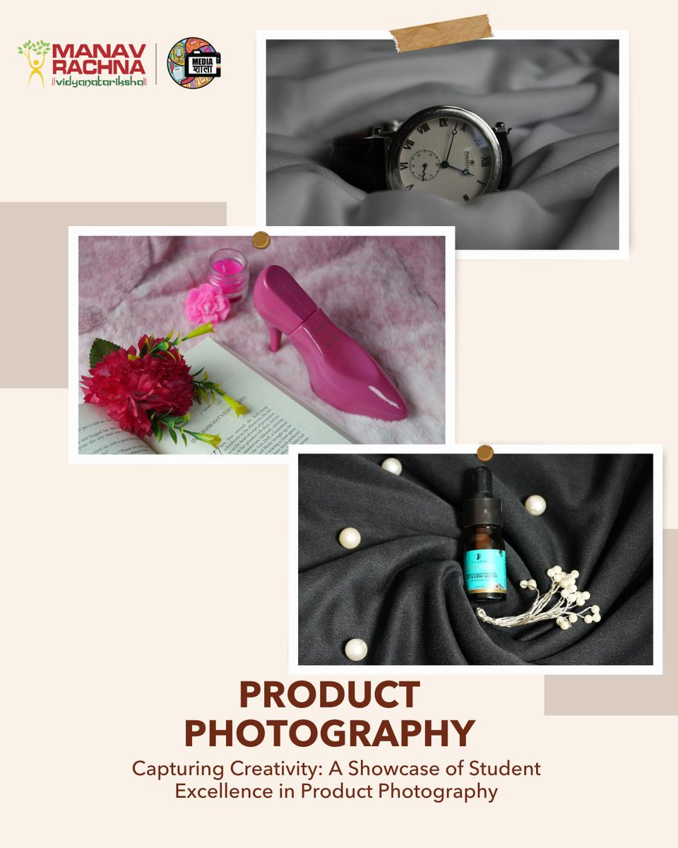 MediaShala_'s tweet image. Lights
Camera
Creativity
Witness the magic as Media Shala students at MRIS 51 Gurugram turn everyday products into stunning visual stories. Learning meets fun in every frame.
#ImaginationShala #MediaLiteracy #CreateWithMediaShala #CraftedForCreators #CalledToBeCreative  Tomorrow