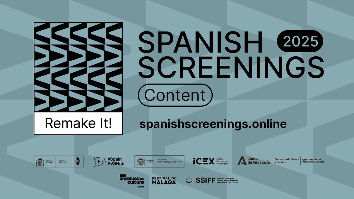SpScreenings's tweet photo. ES |  🔁 Las adaptaciones son un mercado en auge de nuestro audiovisual, en #RemakeIt tienen su espacio dentro de #SpanishScreeningsContent2025 donde agentes de ventas enseñan su catálogo de películas ante el mercado internacional de @MAFIZMalaga.

⏺️ https://t.co/pLpN4kTHnE https://t.co/JxeFsO5ecD