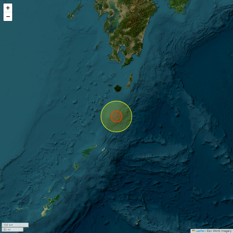 IIGEAac's tweet image. #IIGEA #SISMO
MAGNITUD: 4.7
PROFUNDIDAD: -33.0 KM
UBICACIÓN: #RYUKYU #ISLANDS #JAPAN
COORDENADAS: 29.42°N, 130.47°E
TIEMPO: 2025-03-17, 10:40 UTC
