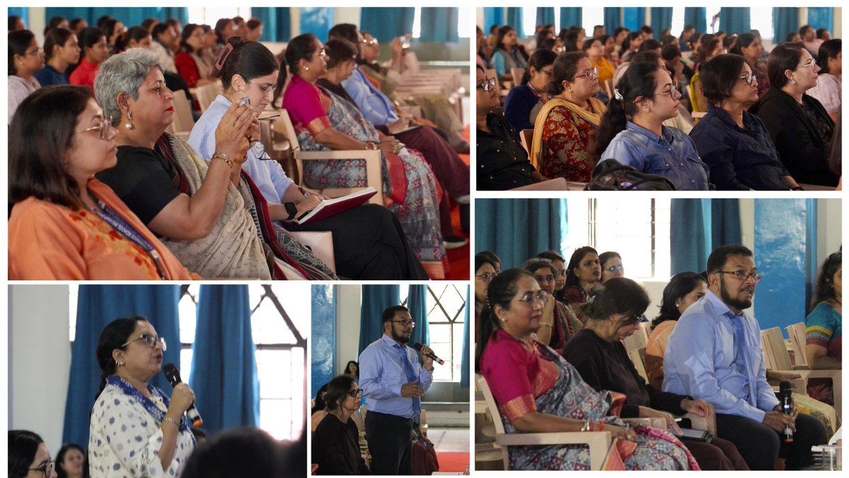 icmr_nicpr's tweet photo. #CatchThemYoung 

Our team organized a #CancerPrevention workshop with over 300 school teachers.
 
A range of topics including #Tobacco, #Obesity #MetabolicHealth, #HPV &amp; #vaping were covered. 

Many myths &amp; misconceptions were addressed.
#CancerAwareness https://t.co/wqW3m32QHa