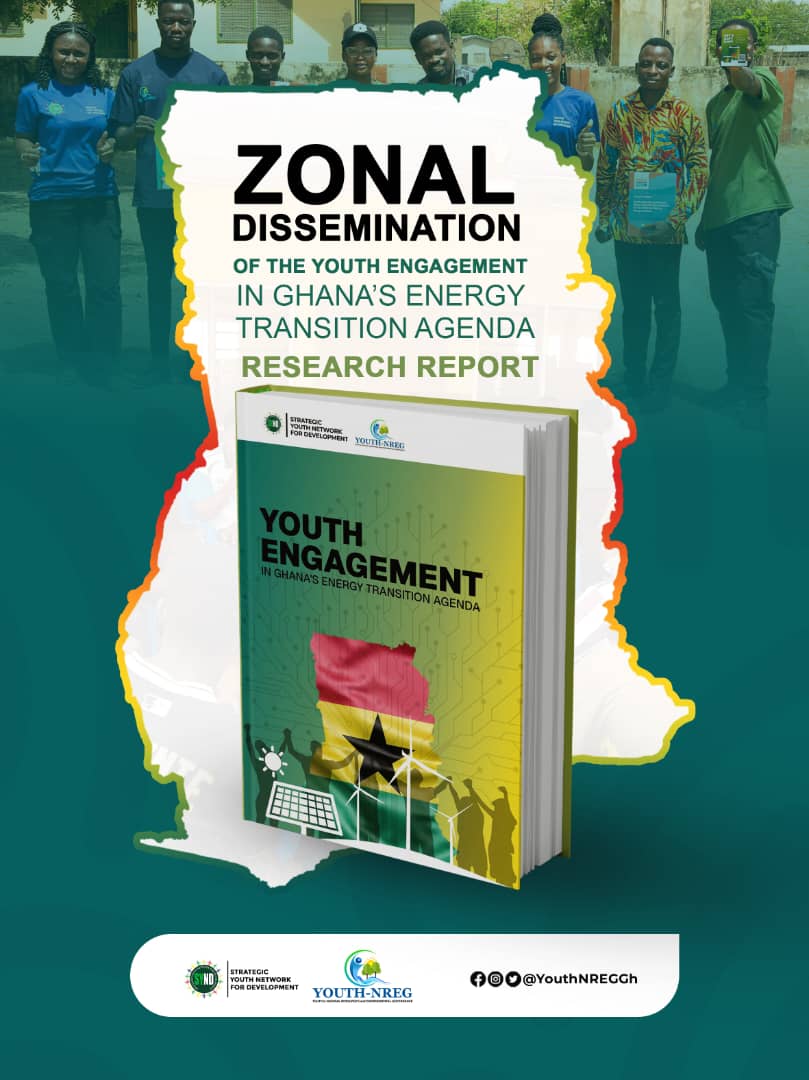 Analytical Report: Youth Engagement in Ghana's Energy Transition Agenda

<a href="/SYNDGhana/">Strategic Youth Network For Development(SYND)</a> is embarking on a zonal dissemination exercise on the report. Please click on the link below to access for the report:
*syndghana.org/wp-content/upl…*

#YouthInEnergyTransition
#GhanaEnergyTransition