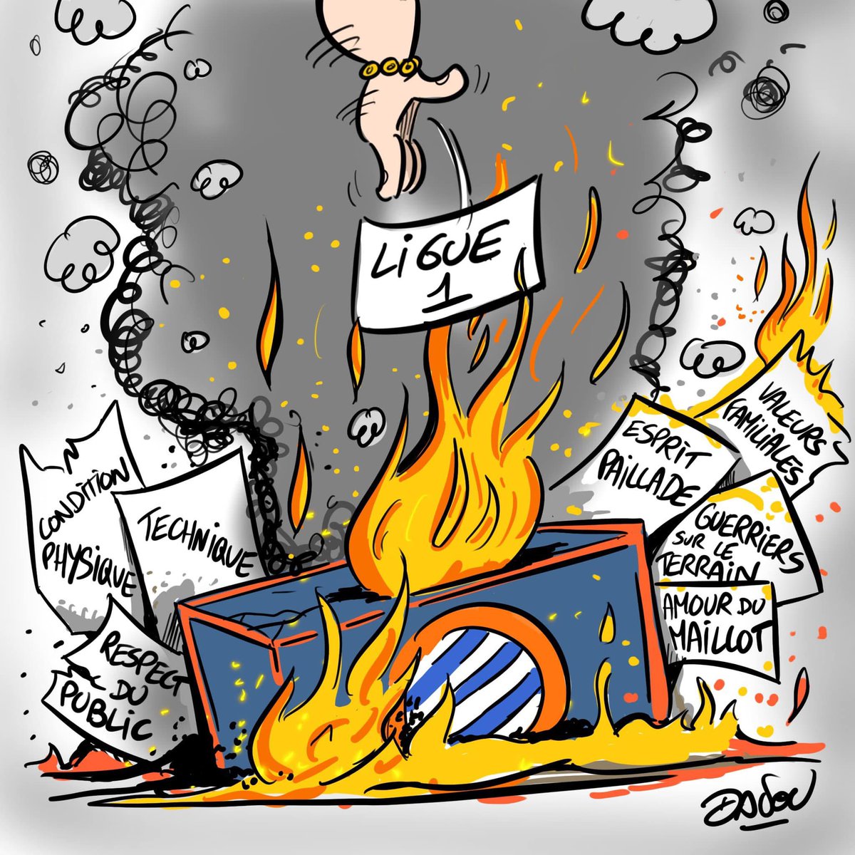 Bien souvent, une image vaut mille mots… 

#TeamMHSC <a href="/dadoubd/">✏️DADOU</a>