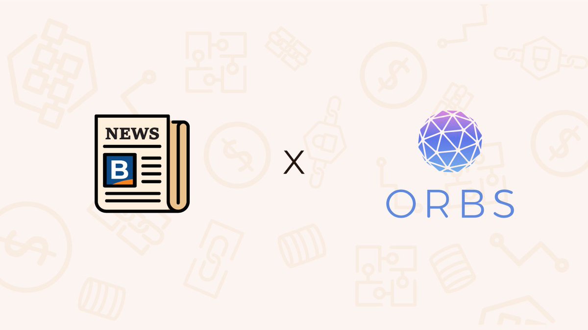 Meet @BlockstreetGL, a leading Web3 and crypto-specialized media platform  ORBS is teaming up with Blockstreet to bring more cutting-edge DeFi news to  the Web3 community Stay tuned for updates! 🤝