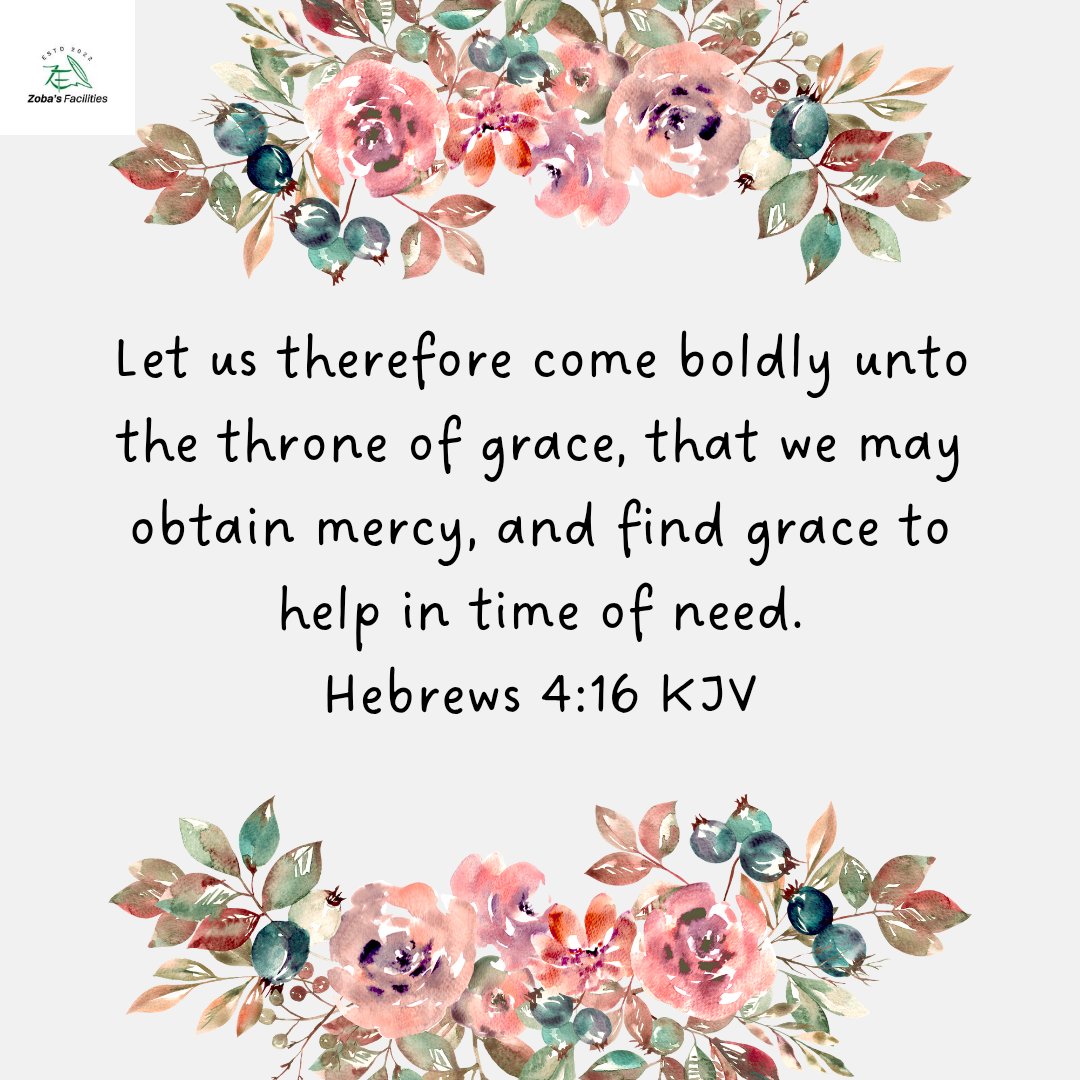 #wordfortheweek
#zobasfacilities