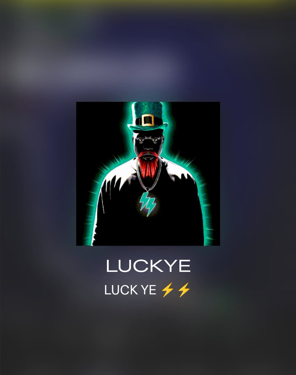 $LUCKYE

maybe a good play for St. Patricks Day
sitting at very low 3900k mc

AqC4j5TNTwpdsGBmUJwLWqBSB2BsB7BtrfS2Fu8ppump

$YZY
$YE
#Yeprechaun

vec.fun/token/SOLANA:A…