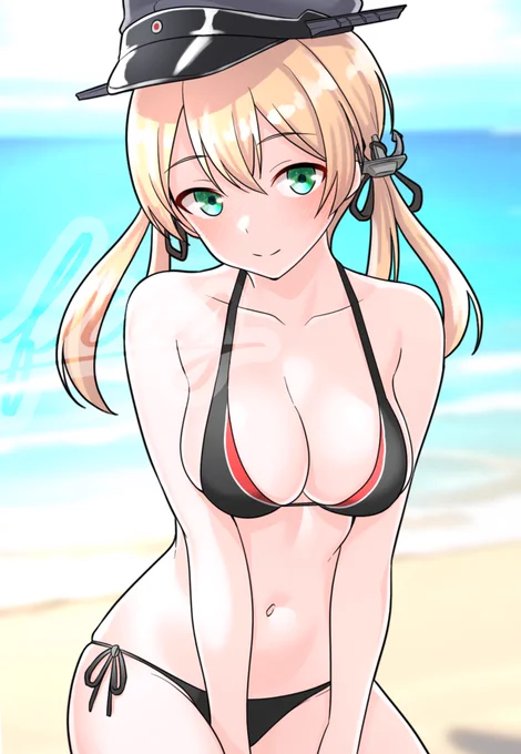 ビキニなプリンツ(再)#艦これ 