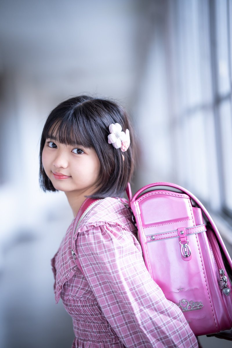 えまえまちゃん（JS6）ラストランドセル撮影😊 【掲載確認済】 #えま