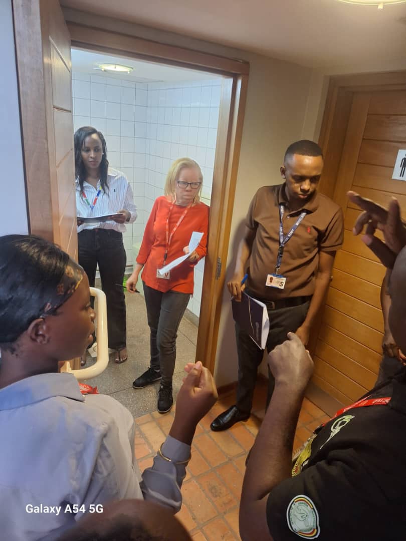 deaf_alliance's tweet photo. As the British High Commission and British Council embark on an internship scheme specifically designed for persons with disabilities, we collaborated with other experts to assess the accessibility and suitability of their office spaces. @UKinUganda https://t.co/6qFdcnHqOP
