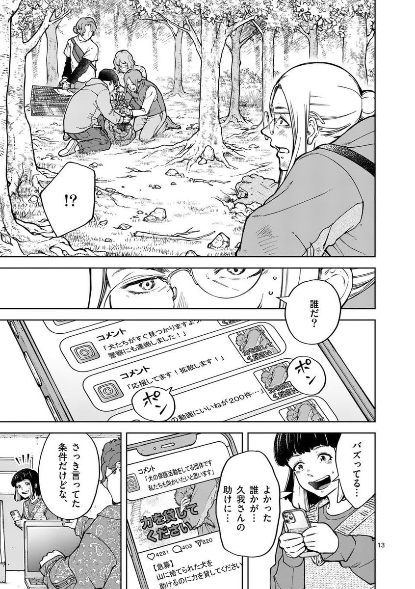 高齢のトイプードルが、山に捨てられていた。(4/10) 