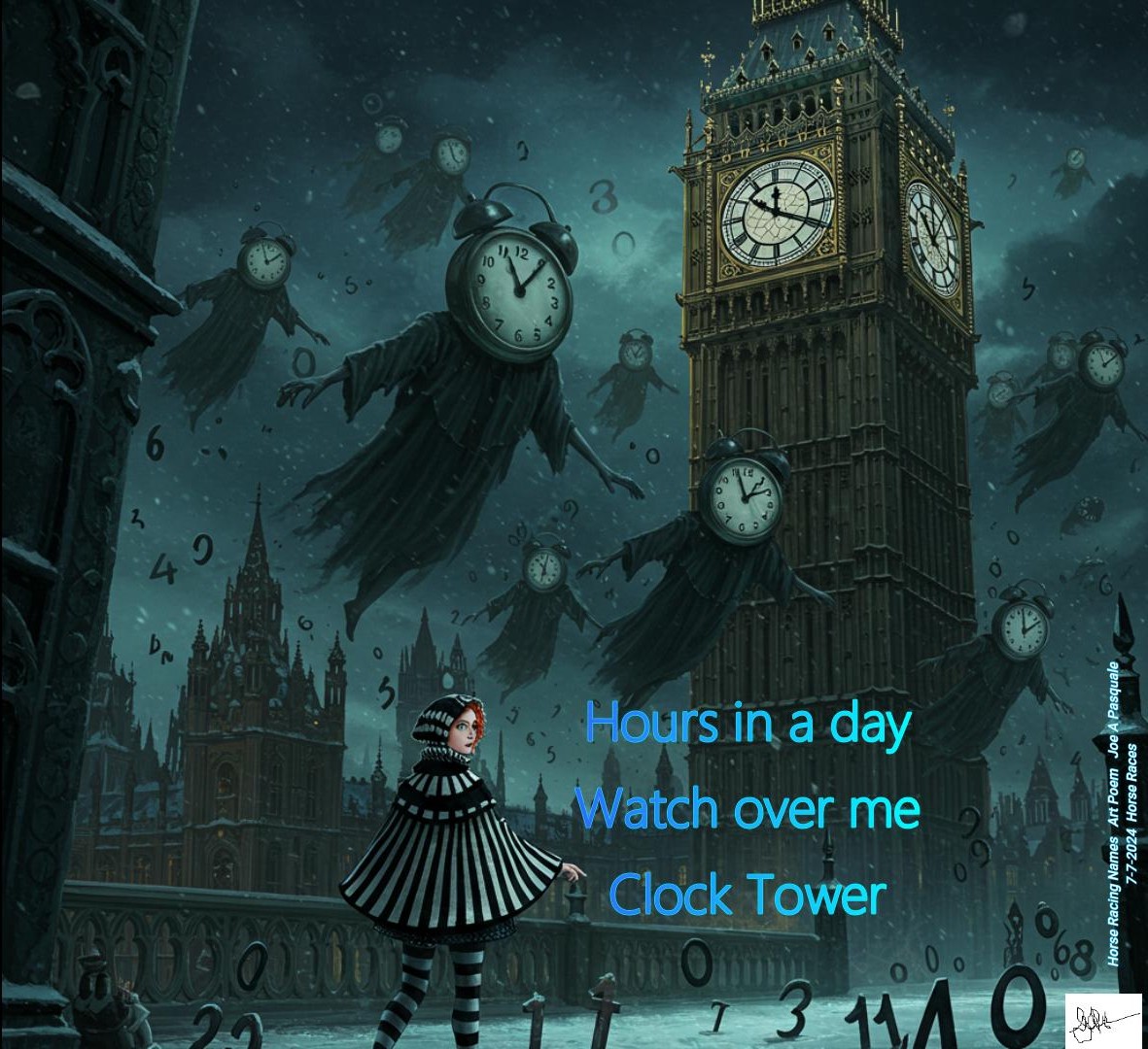 HorseRacingPoet's tweet photo. "The Clock Watcher" #horseracingnamepoem #art #josephapasquale #horseracing #racing #artpoem #HorseRacing #photooftheday #art #nature #TimeBomb #clock #DailyMotivation #InspirationEveryDay #timefliesby #time #hoursinaday #hours #photooftheday #timeflies #clockwatcher #watch https://t.co/WUE64KYz8P