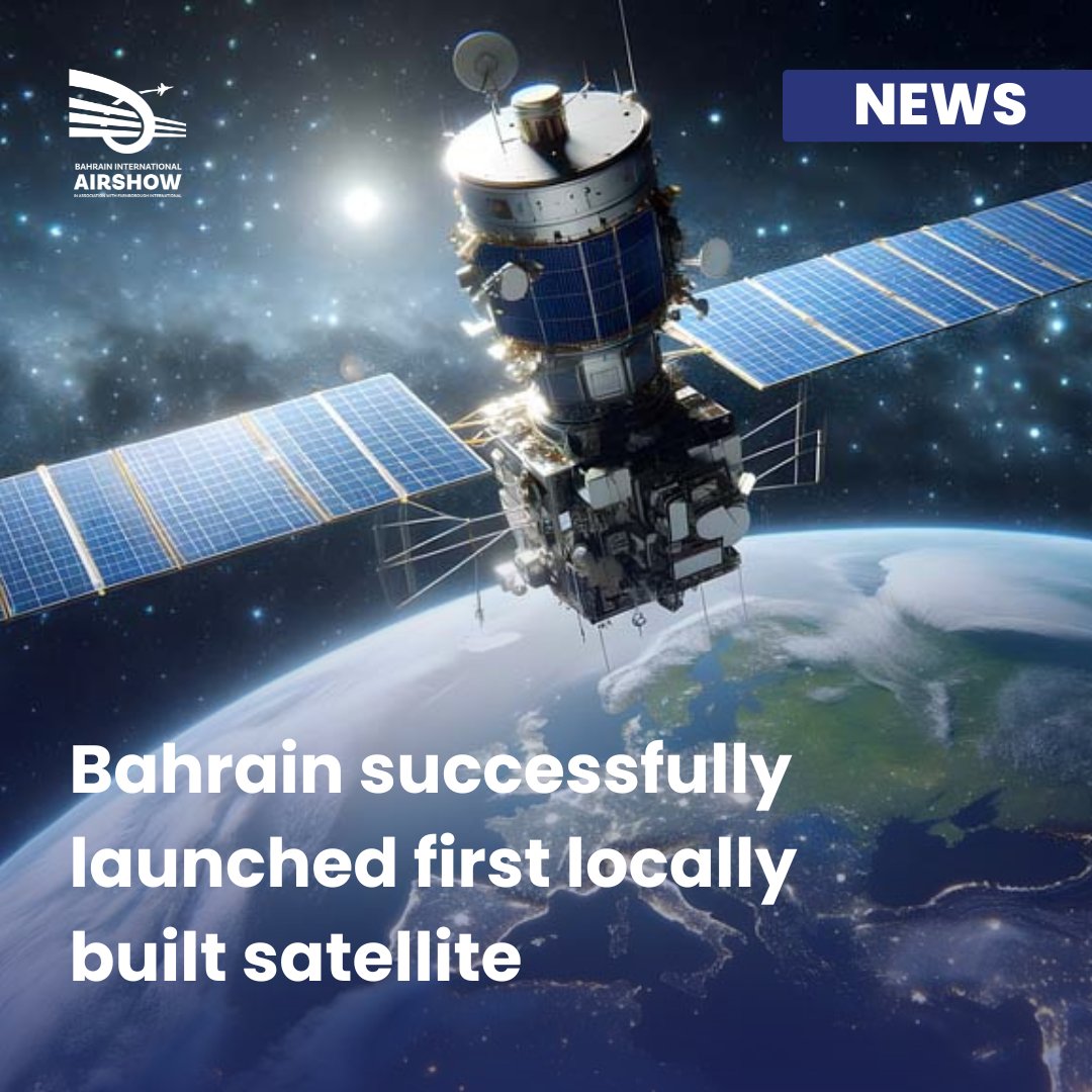 A landmark achievement as the Kingdom of Bahrain successfully launched 'Al Munther' the country's first locally designed satellite. The launch marked a significant milestone in Bahrain's journey to become a regional leader in space technology &amp; innovation.
#Space #Satellite