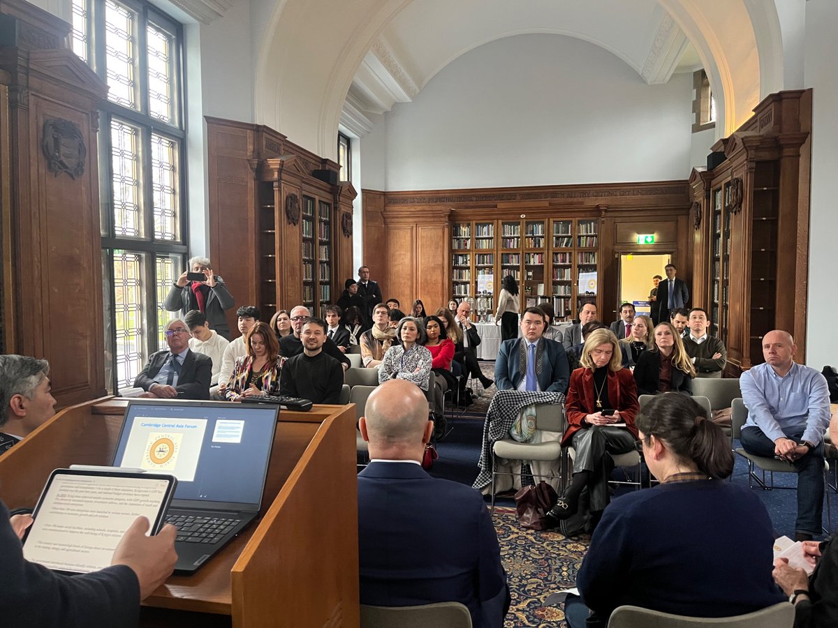 CCAForum's tweet image. @CCAForum Navroz 2025 celebrations started a Roundtable with the Ambassadors of #Kazakhstan, #Uzbekistan and the #KyrgyzRepublic First Consul of #Azerbaijan with Cambridge academics and students. @montu_saxena